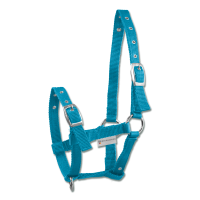 Licol Poulain Waldhausen Triple Bleu azur