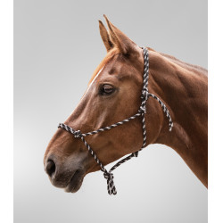 Licol Waldhausen à noeuds Zwart / wit