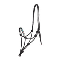 Licol Waldhausen à noeuds Pearls Noir