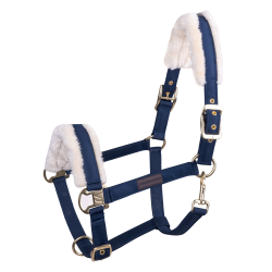Licol Waldhausen Exclusive Bleu nocturne / beige