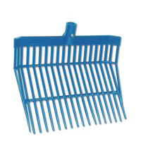 Tête de fourche à crottin Waldhausen plastique Hemelsblauw