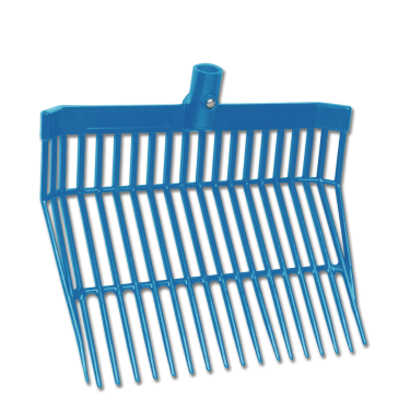 Tête de fourche à crottin Waldhausen plastique Hemelsblauw