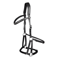 Bridon sans mors Supersoft Nuova Waldhausen X-Line Noir