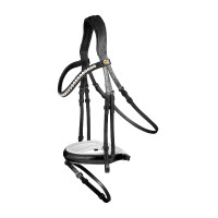 Hoofdstel Timeless Waldhausen S-Line Zwart / wit