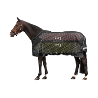 Couverture d'extérieur Waldhausen Scandic Multi-Layer 250 g / 100 g 1200D Noir Couverture d'extérieur Waldhausen Scandic Multi-Layer 250 g / 100 g 1200D Noir