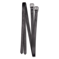 Stijgbeugelriemen Waldhausen X-Line 25 mm Zwart