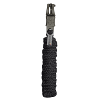 Longe d’attache Waldhausen Gloomy mousqueton antipanique Noir