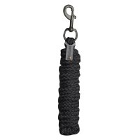 Aanbindlijn Waldhausen Gloomy standaard musketon Zwart Aanbindlijn Waldhausen Gloomy standaard musketon Zwart