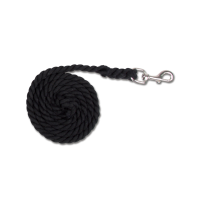 Longe van halster Waldhausen Cotton Zwart