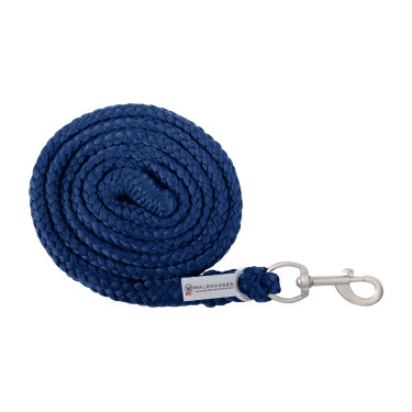 Longe de licol Waldhausen Plus mousqueton Bleu foncé