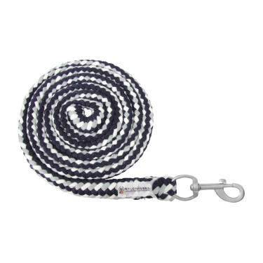 Longe de licol Waldhausen Plus mousqueton Bleu foncé / gris