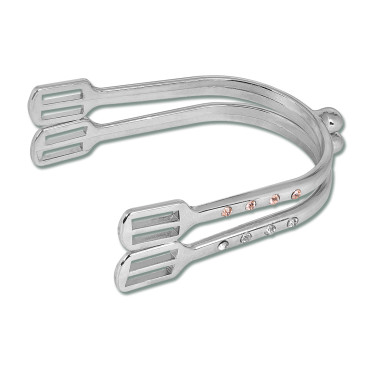 Set Waldhausen Crystal sporen voor dames Roségoud