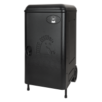 Rolkoffer Waldhausen voor zadels Zwart