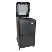 Malle roulante Waldhausen pour selles Noir Malle roulante Waldhausen pour selles Noir