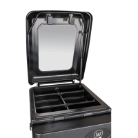 Malle roulante Waldhausen pour selles Noir Malle roulante Waldhausen pour selles Noir