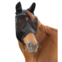 Masque anti-mouches Waldhausen Premium 3 en 1 Noir