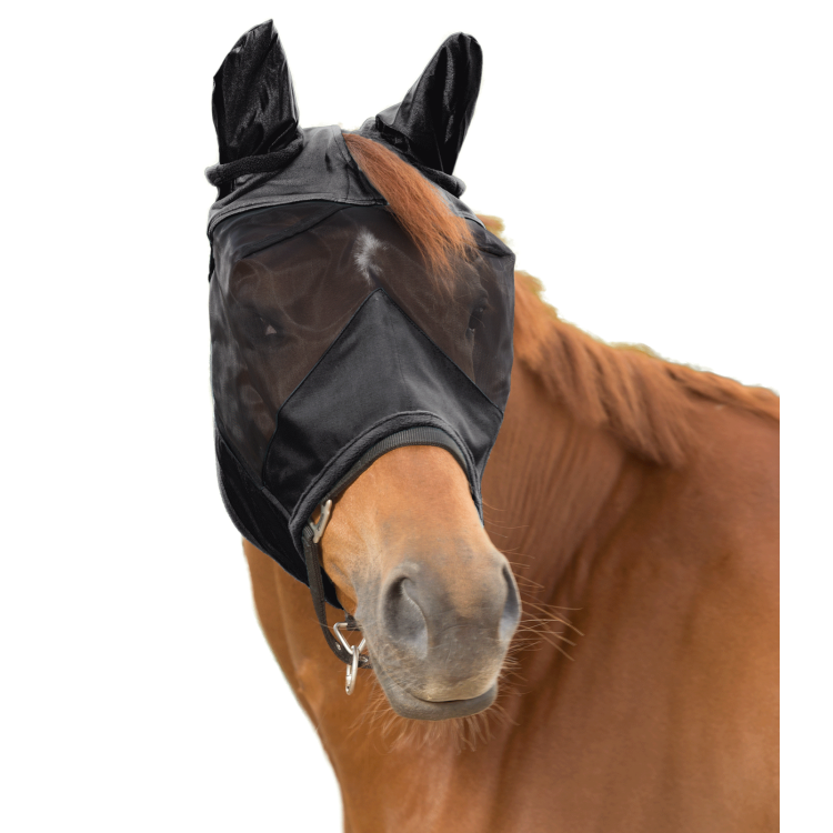 Masque anti-mouches Waldhausen Premium 3 en 1 Masque anti-mouches Waldhausen Premium 3 en 1