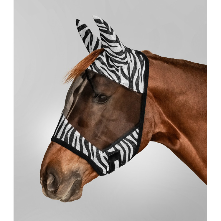 Masque anti-mouches Waldhausen Zebra Masque anti-mouches Waldhausen Zebra