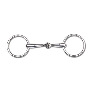 Mors de filet Waldhausen poney simple brisure