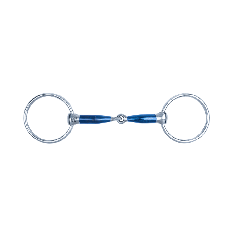 Mors de filet Waldhausen Sweet Iron simple brisure anatomique Mors de filet Waldhausen Sweet Iron simple brisure anatomique