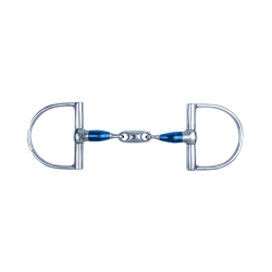 Mors Sweet Iron D-Ring Waldhausen double brisure anatomique