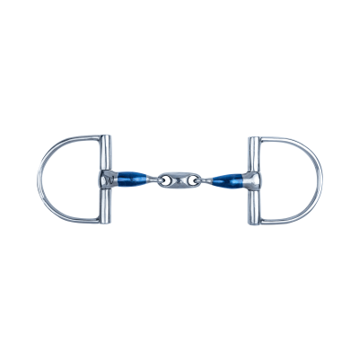 Mors Sweet Iron D-Ring Waldhausen double brisure anatomique
