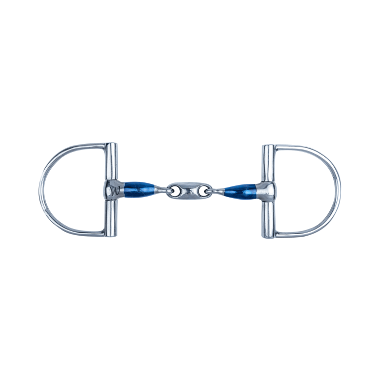 Mors Sweet Iron D-Ring Waldhausen double brisure anatomique Mors Sweet Iron D-Ring Waldhausen double brisure anatomique