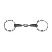 Mors Waldhausen en caoutchouc double brisure