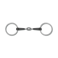 Mors Waldhausen en caoutchouc double brisure
