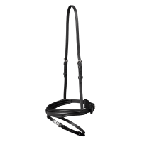 Gecombineerde neusriem Waldhausen S-Line Zwart Gecombineerde neusriem Waldhausen S-Line Zwart