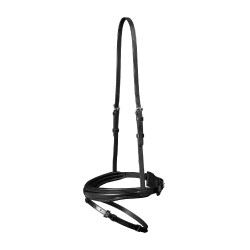 Gecombineerde neusriem Waldhausen S-Line Zwart