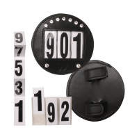 Numéros de tête Waldhausen cuir Noir