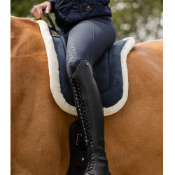 Pad voor rijden zonder zadel Waldhausen Soft Nachtblauw Pad voor rijden zonder zadel Waldhausen Soft Nachtblauw