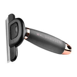 Peigne pour la mue Waldhausen poignée gel L Zwart / roségoud
