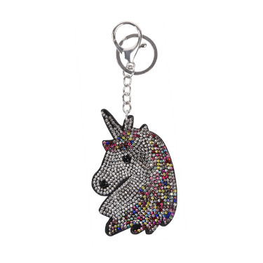 Porte-clés Waldhausen Licorne Zilver / multicolor