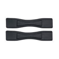 Protection d'éperons Waldhausen cuir la paire Zwart