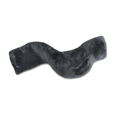 Protège-sangle Waldhausen peau d'agneau Noir Protège-sangle Waldhausen peau d'agneau Noir