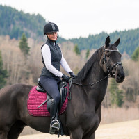 Veste matelassée classique Horze Spirit femme Noir Veste matelassée classique Horze Spirit femme Noir