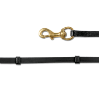 Rênes Island Waldhausen mousqueton Zwart / goud