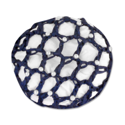 Résille-filet Waldhausen perles Bleu