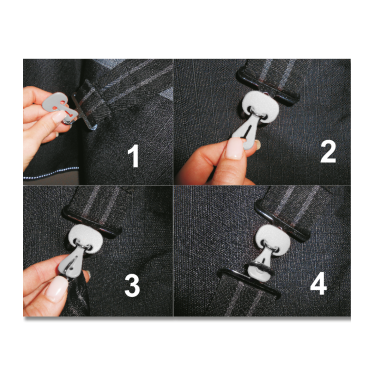 Safe-Gum Waldhausen 18 élastiques mélangés Safe-Gum Waldhausen 18 élastiques mélangés