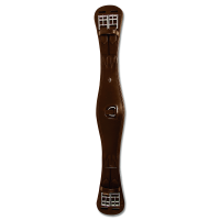 Sangle courte Waldhausen cuir avec élastique Bruin