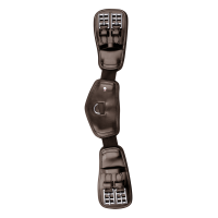 Sangle courte Waldhausen cuir élastique Marron