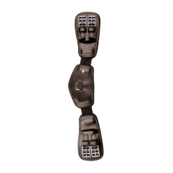 Sangle courte Waldhausen cuir élastique Marron