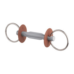 Mors de filet Beris canon papillon anneau 7,5 cm Mors de filet Beris canon papillon anneau 7,5 cm