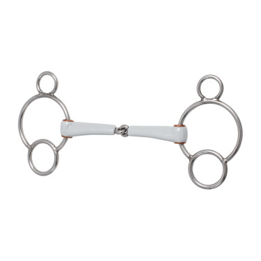 Mors 3 anneaux Beris simple brisure Medium Mors 3 anneaux Beris simple brisure Medium