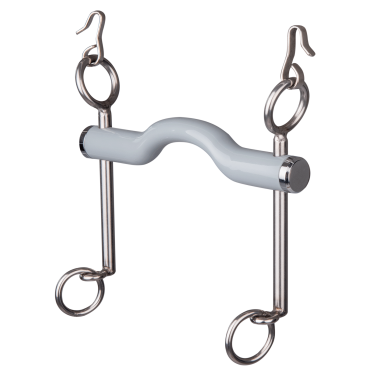 Mors de dressage Beris long canon passage de langue Mors de dressage Beris long canon passage de langue
