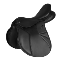 Selle d'obstacle Waldhausen Comfort cuir Noir
