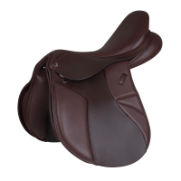 Selle d'obstacle Waldhausen Comfort cuir Marron