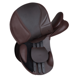 Selle d'obstacle Waldhausen Comfort cuir Marron
